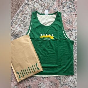 NWT BUDRO Practice Pinnie Jersey Tank UNISEX Green